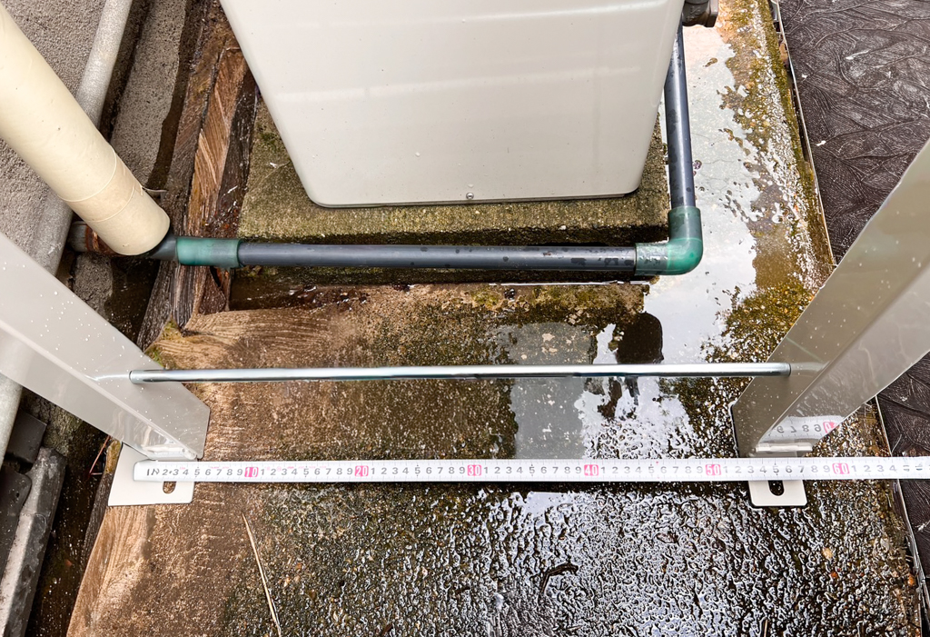 ボイラー（給湯器）雪囲い　必要寸法（実寸）