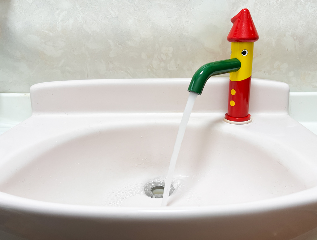 カクダイのかわいい水栓「ピノキーニ」